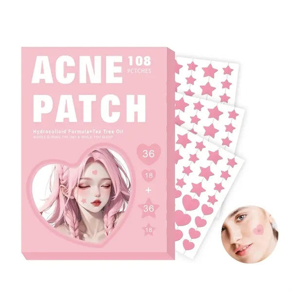 Facial Scar Cover Star Stickers Patches