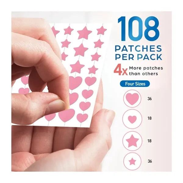 Facial Scar Cover Star Stickers Patches