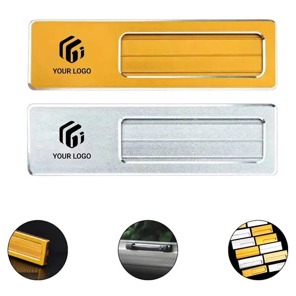 Multipurpose customizable office work supplies staff badge