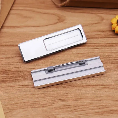 Multipurpose customizable office work supplies staff badge