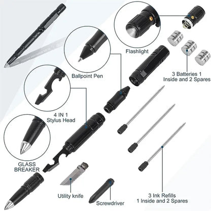9 in 1 multifunctional Tactical Pen