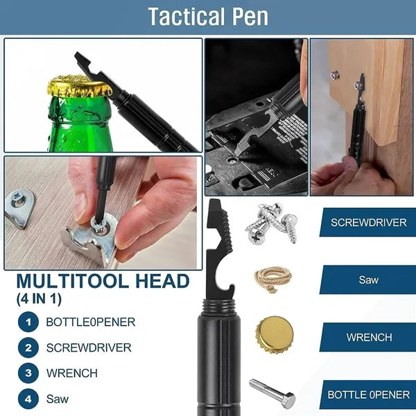 9 in 1 multifunctional Tactical Pen