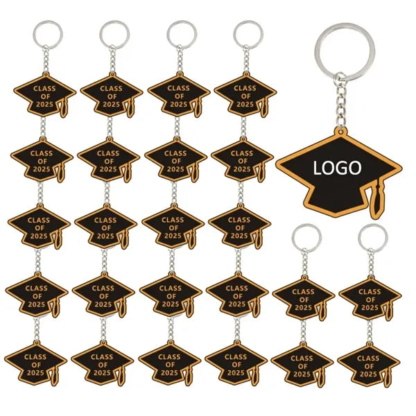 2025 Acrylic Graduation Keychain Bachelor Cap Keyring