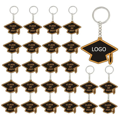 2025 Acrylic Graduation Keychain Bachelor Cap Keyring