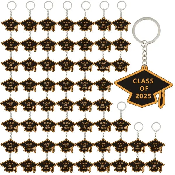 2025 Acrylic Graduation Keychain Bachelor Cap Keyring