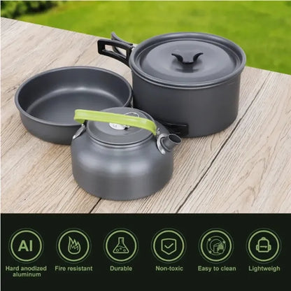 Camping Cooking Set for Backpacking