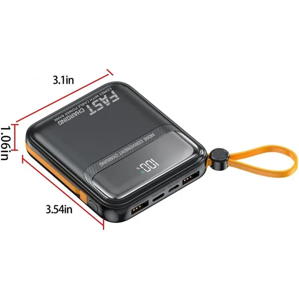 Power Bank Portable Charger With LED Display