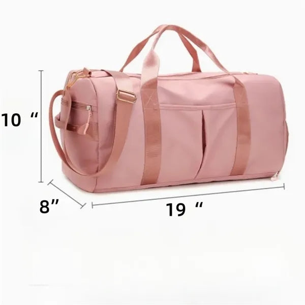 Large Capacity Oxford Cloth Travel Gym Duffel Bag
