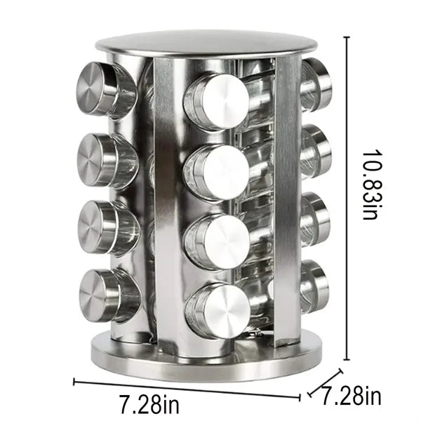 High Quality Rotating Tabletop Spice Rack