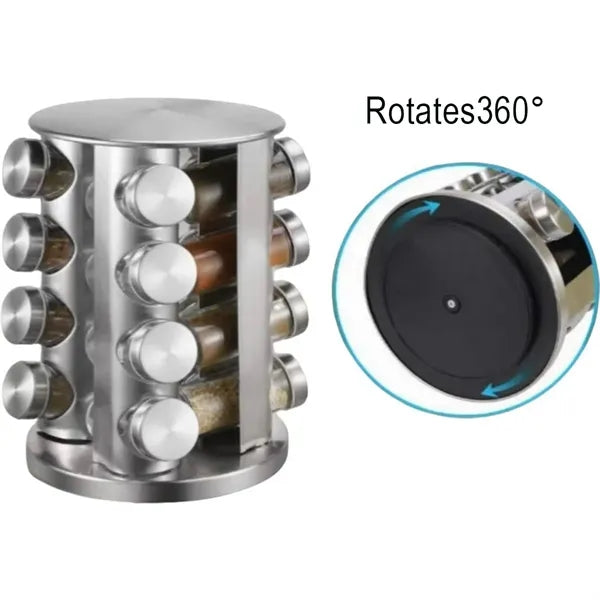High Quality Rotating Tabletop Spice Rack
