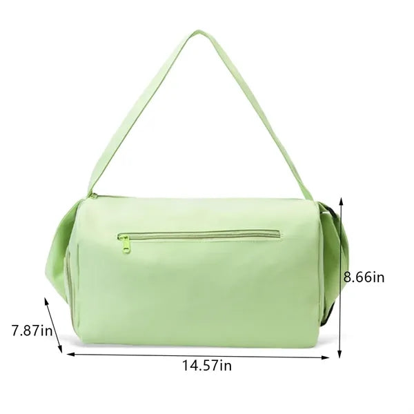 Lightweight  shoulder carry on tote travel swim gym bag