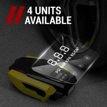 Portable Air Compressor Tire Inflator With LED Light