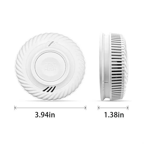 Battery-Powered Smoke Alarm For Home Use