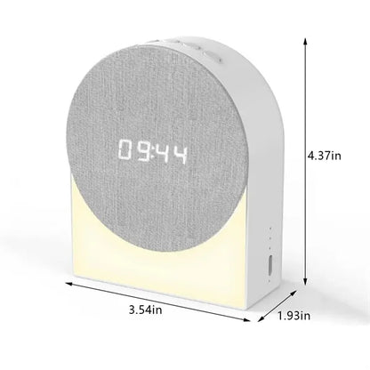 Portable home travel night light white noise sound machine