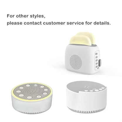 Portable home travel night light white noise sound machine
