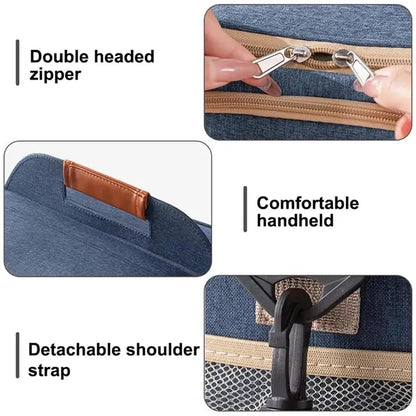 Large leakproof picnic beach cooler box insulated lunch bag