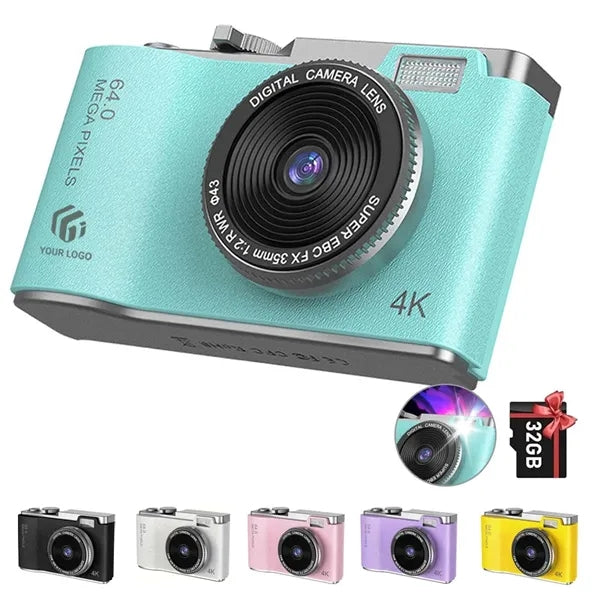 Vintage 32GB SD card teens birthday gifts digital camera