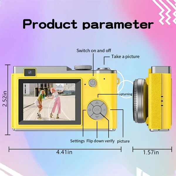 Vintage 32GB SD card teens birthday gifts digital camera
