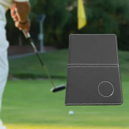 Sturdy PU protective case leather golf scorecard book holder