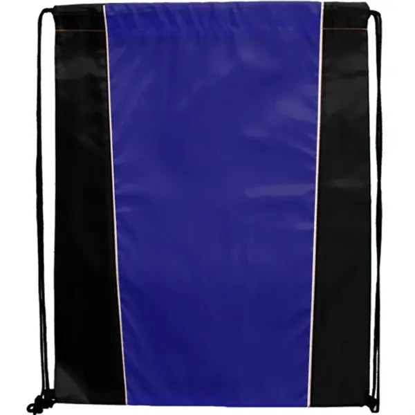 Two Tone Sided Drawstring Tote Bags
