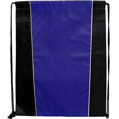 Two Tone Sided Drawstring Tote Bags
