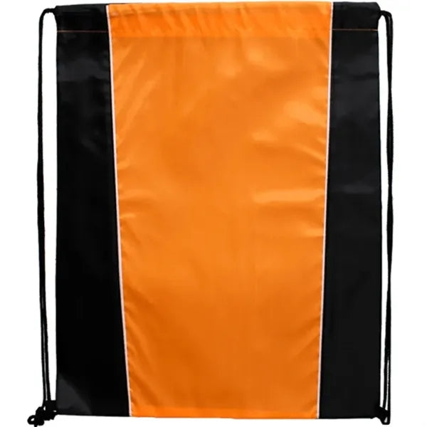 Two Tone Sided Drawstring Tote Bags