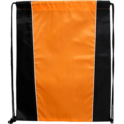 Two Tone Sided Drawstring Tote Bags