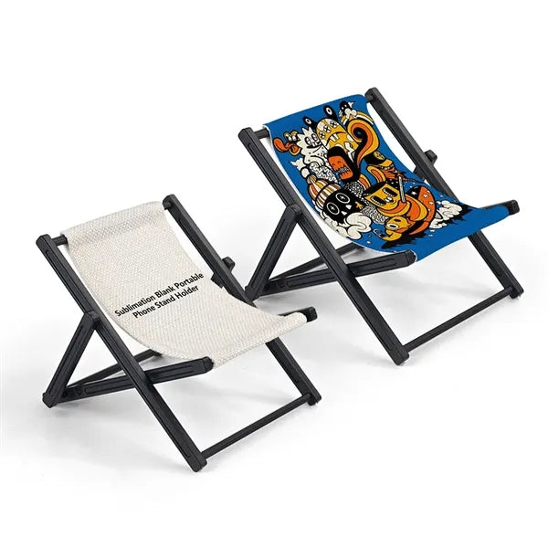Foldable Lounge Chair Phone Stand