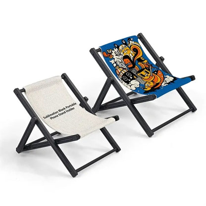 Foldable Lounge Chair Phone Stand