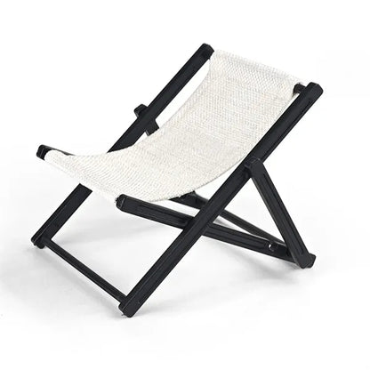 Foldable Lounge Chair Phone Stand