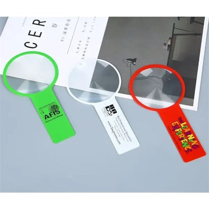 Portable 4X Bookmark Magnifier