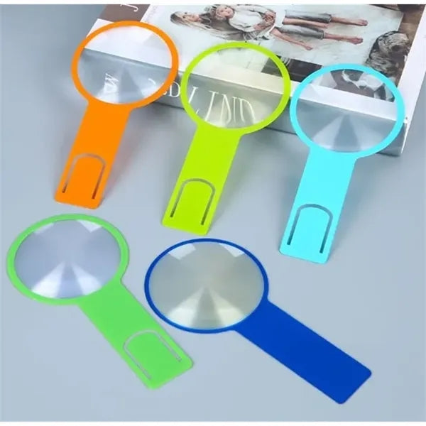 Portable 4X Bookmark Magnifier
