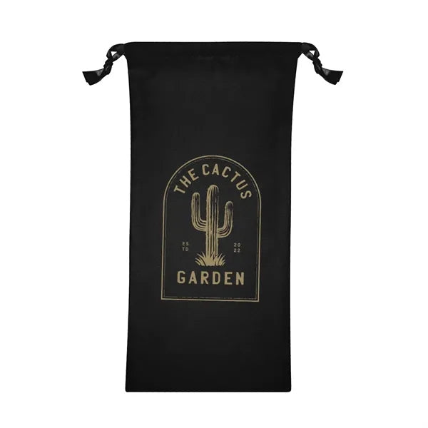 100% Polyester Pouch With Drawstring