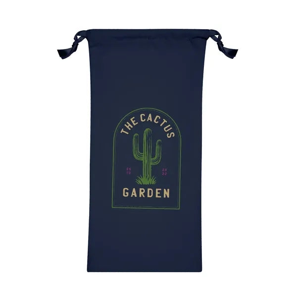 100% Polyester Pouch With Drawstring