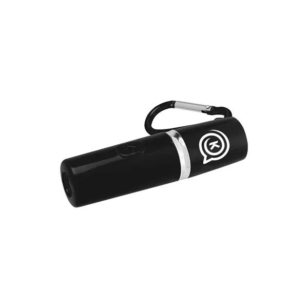 Rechargeable Portable Alarm And Flashlight With Carabiner...
