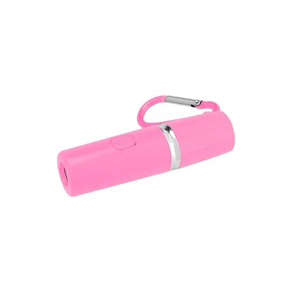 Rechargeable Portable Alarm And Flashlight With Carabiner...