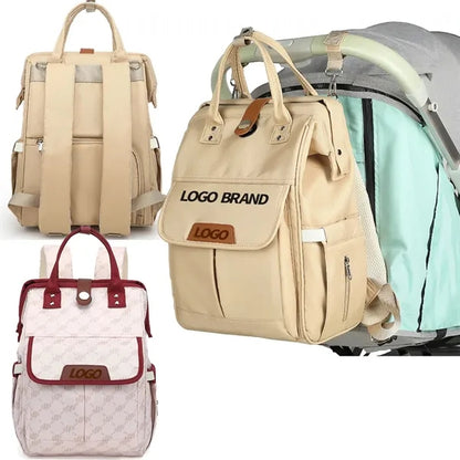 Magnetic Closure Waterproof Mommy Travel Diaper Backpack Bag