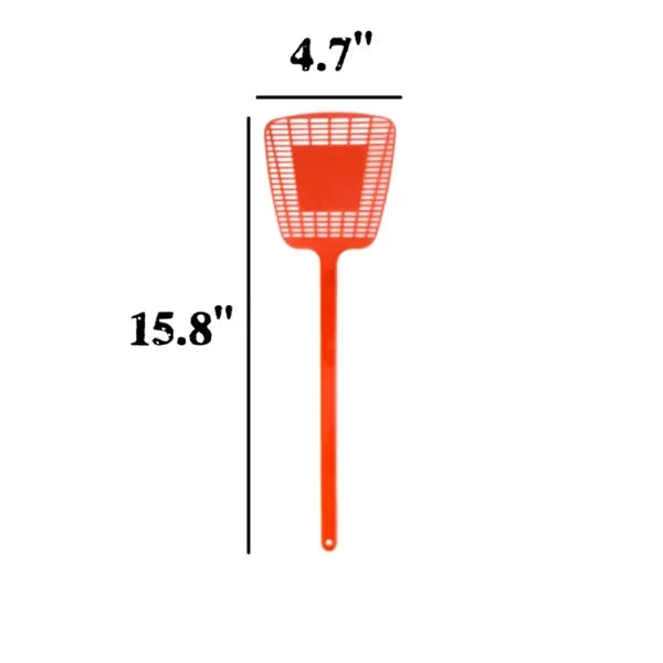 16" Custom Plastic Mosquito Fly Swatter MOQ100OCS