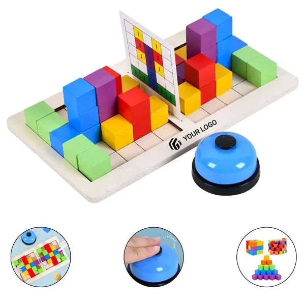Color recognition children educational stacking blocks toy