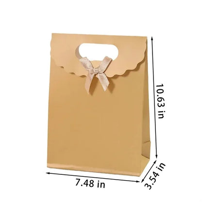 Party favors retail business kraft paper gift wrapping bags