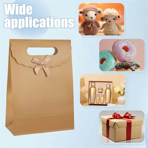 Party favors retail business kraft paper gift wrapping bags
