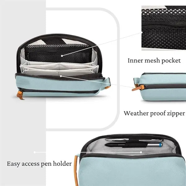 Small Electronics Organizer Pouch for Travel