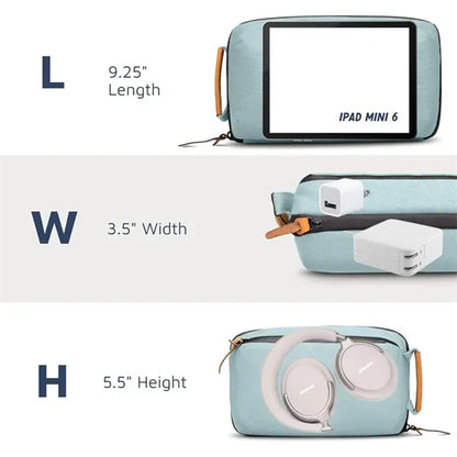 Small Electronics Organizer Pouch for Travel