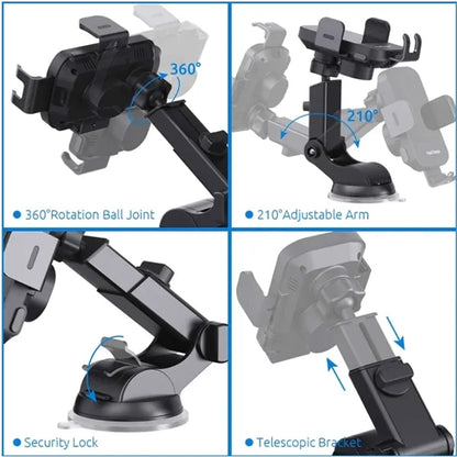 Wireless Car Charger Phone Mount Holder