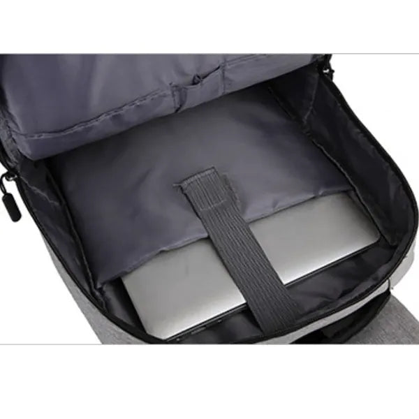 Men's Business Travel Backpack Waterproof with USB Charging