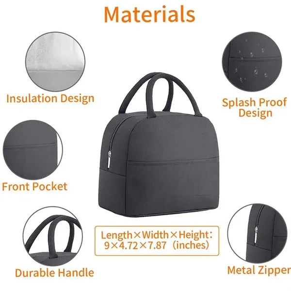 Portable Children'S Lunch Box Aluminum Foil Handbags