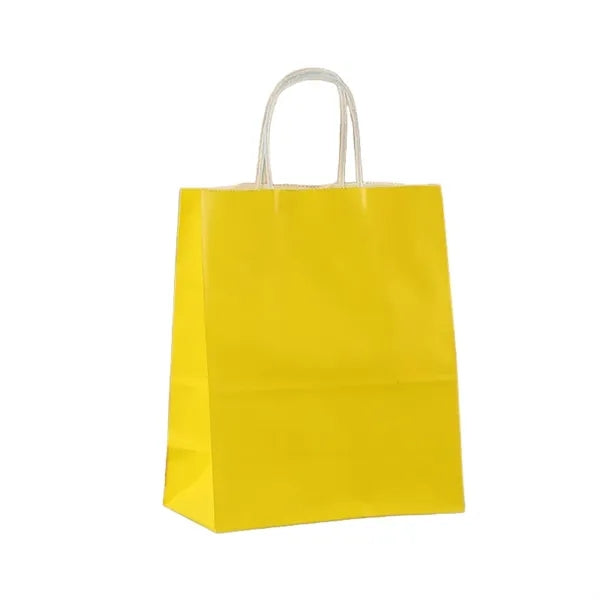MOQ100 Custom Logo Kraft Paper Bag