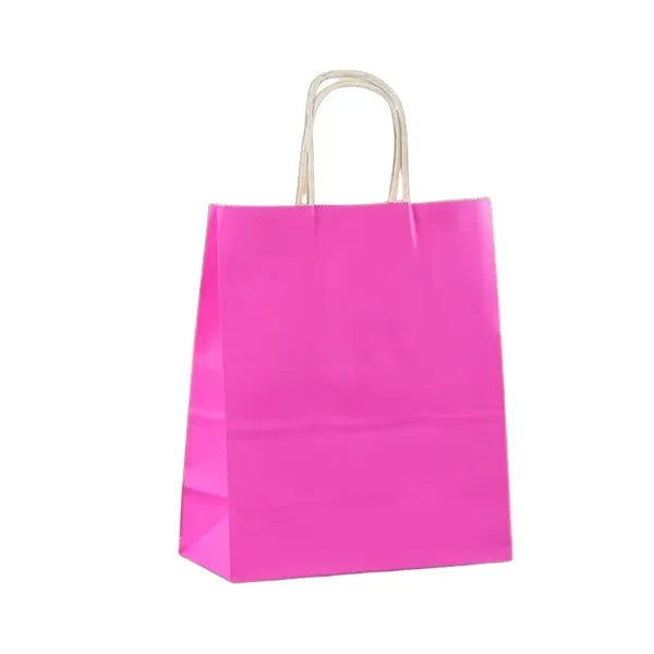 MOQ100 Custom Logo Kraft Paper Bag