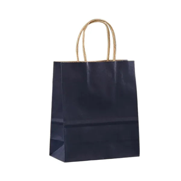 MOQ100 Custom Logo Kraft Paper Bag