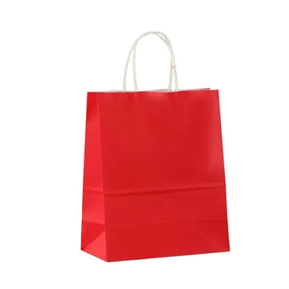 MOQ100 Custom Logo Kraft Paper Bag